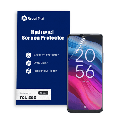 TCL 505 Compatible Premium Hydrogel Screen Protector With Full Coverage Ultra HD